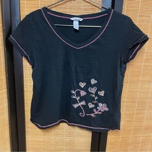 H&M embroidered shirt